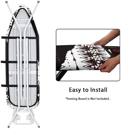 GLENLCWE South Style Retro Aztec Ironing Board Cover - Image 4
