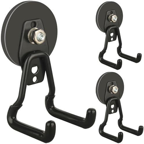 ULIBERMAGNET New Upgraded Large Magnetic Hooks, Strong Heavy Duty Magnet Hooks by ULIBERMAGNET