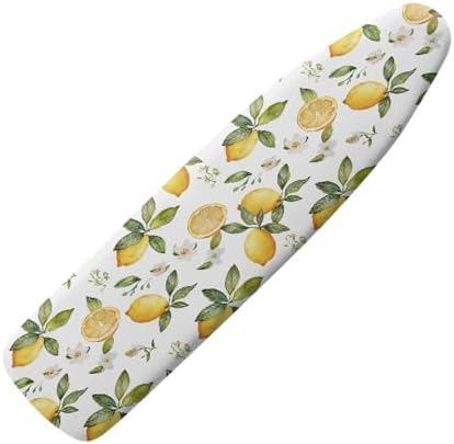 Lemon Ironing Board Cover Standard Size Iron Board Cover, Stain Resistant by Vanideaoty