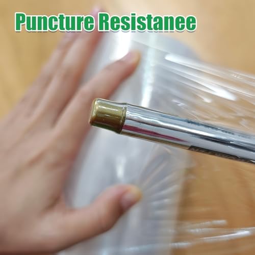 Industrial Strength Clear Stretch Wrap Film 12" x 1000 Ft 3 Pack - Image 6