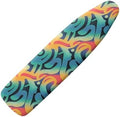 Abstract Swirl Print Stain Resistant Polyester Ironing Covers, Ethnic Spiral by Daulesho