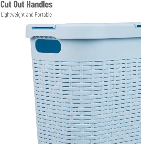 Mind Reader Slim Laundry Hamper - Image 4