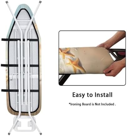 Starfish Ironing Board Cover for Home Decor Iron Board Cover Stain Resistant - Image 4