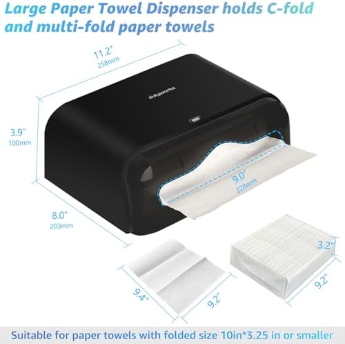 Multifold Paper Towel Dispenser Wall Mount - Image 2