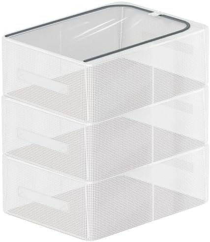 3 Pack Clear Shoe Closet Organizer by COAINNER