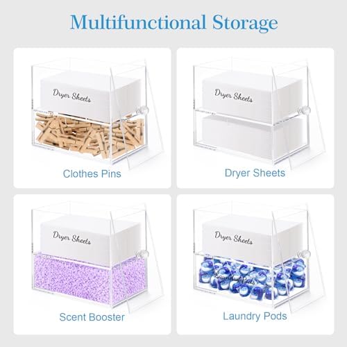 JYPS 1+1 Acrylic Dryer Sheet Holder - Image 7