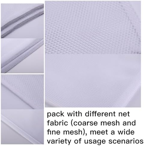 Large Mesh Laundry Bag for Travel, Drawstring Bag for Camp - Image 5