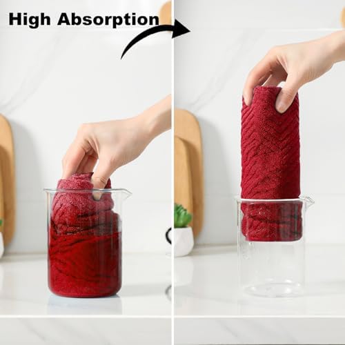 100% Cotton Kitchen Dish Towels Set - Image 5