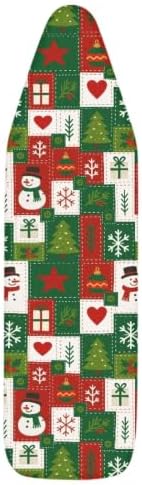 Flashideas Red Green Christmas Tree Ironing Board Cover and Pad 15x54 Inch - Image 7