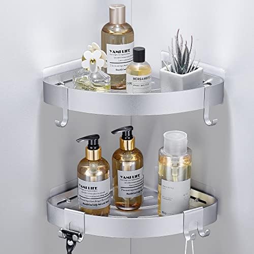 DUFU Adhesive Corner Shower Caddy by DUFU