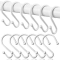 Shower Curtain Hooks, Metal Shower Hooks by BellRhein