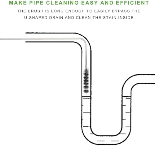 CiaraQ11-Piece Black Tube & Pipe Cleaning Brush Set - Image 6