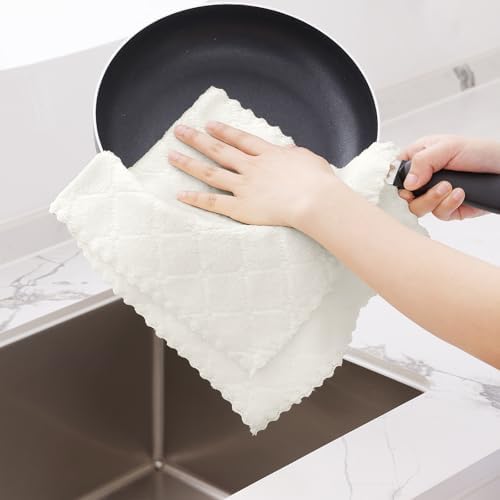 Homaxy 24 Pack Super Soft Absorbent Dish Towels - Image 4
