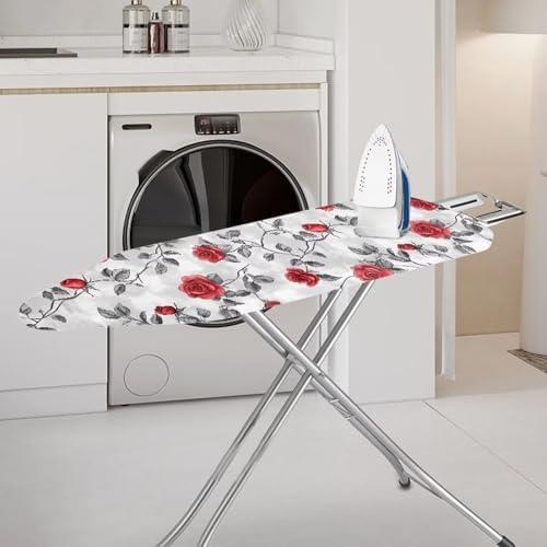 Rose Print Ironing Board Cover Polyester Iron Cover - Image 2