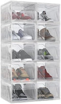 AWTATOS Shoe Storage Boxes, Fit up to US Size 15, 10 Pack by AWTATOS