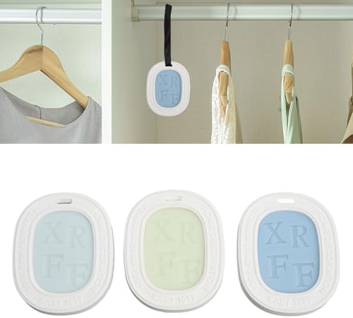 Fabater 3Pcs Scented Sachet, Hanging Aromatherapy Wax Tablets, Freesia Gardenia - Image 5