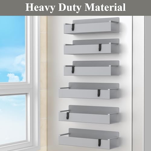 HuggieGems 6 Pack Magnetic Spice Rack Organizer - Image 4