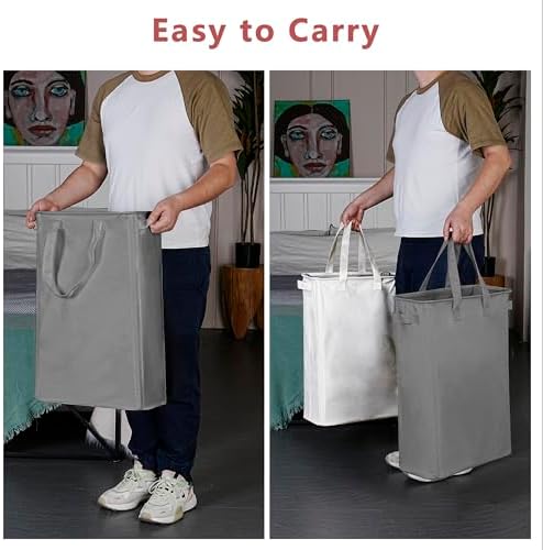 efluky Slim Laundry Basket, Narrow Laundry Hamper - Image 5