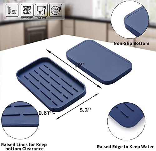 MicoYang Silicone Kitchen Sink Organizer Tray - Image 2