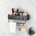 Shower Caddy Suction Cup 1 Pack, Square Shower Shelves by SUBUCOYO