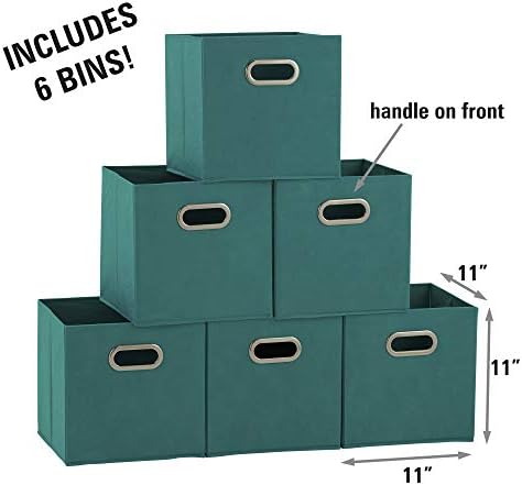 Household Essentials Fabric Storage Bins in Strong Poly‑Woven Fabric, Sturdy - Image 2