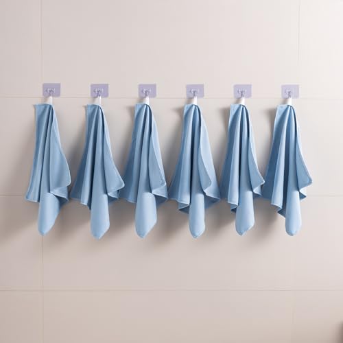 Microfiber Glass Cleaning Cloth 8 Pack, 16 Inch x 12 Inch, Lint Free Quickly - Image 6