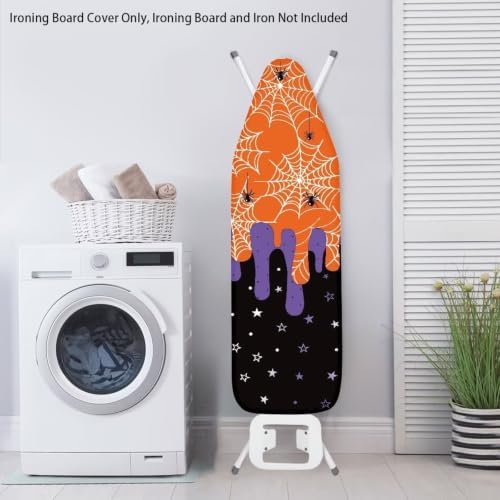 Spider Web Ironing Board Cover and Pad, Thick Scorch Resistant Padding Heavy - Image 3