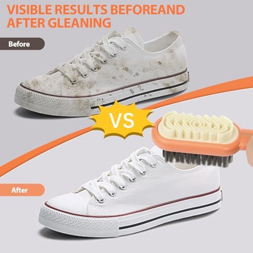 2 in 1 Suede Shoe Brush, Soft Bristle Cleaning Brush - Image 4