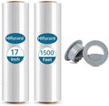 17" x 1500FT Stretch Film Shrink Wrap Roll by Hiflycord