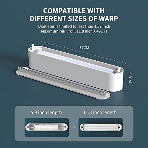Refillable Magnetic Plastic Wrap Dispenser - Image 2