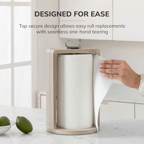 Anji Mountain Wooden Paper Towel Holder - Image 5