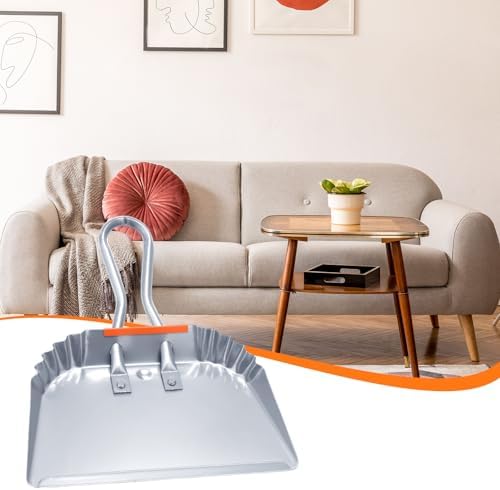 Mumufy 4 Pack 12" Heavy Duty Metal Dustpan - Image 6