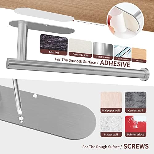 DEKAVA Paper Towel Holder Under Cabinet - Image 5