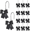 12PCS Shower Curtain Hooks Rings by GIFZAA