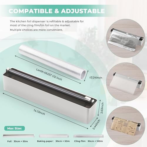 Magnetic Plastic Wrap Dispenser - Image 4