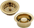 Westbrass A2165-01 4-1/4" OD Post Style Large Kitchen Basket Strainer by Westbrass