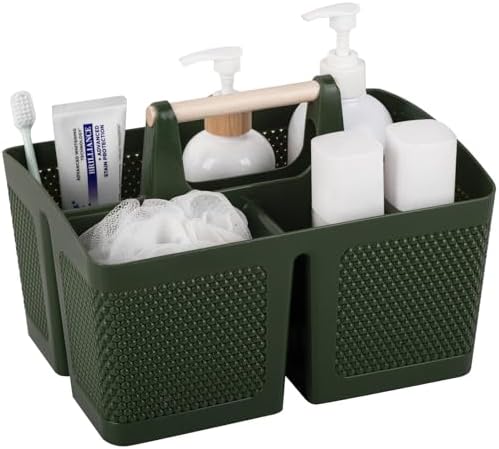 Plastic Shower Caddy, Portable Shower Basket by rejomiik