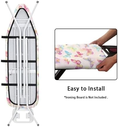 Coloured Butterfly Ironing Board Cover Cute Ironing Board Bag Heat Insulation - Image 4