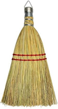 Handmade 12 Inch Mini Corn Broom Whisk Made of Natural Corn Broom Straw by Unknown