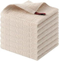 Homaxy 100% Cotton Terry Kitchen Dish Cloths, 7 Pack by Homaxy