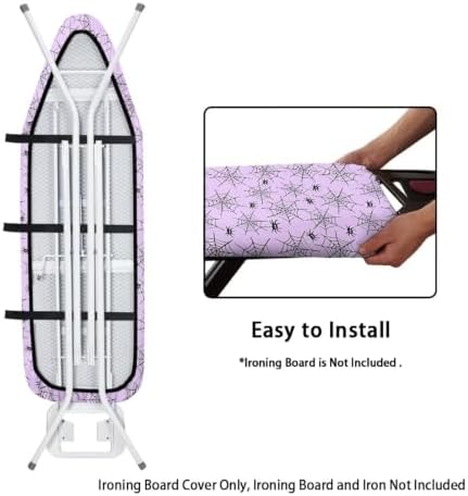 Halloween Spider Web Ironing Board Cover and Pad, Standard Size 16x55 inch - Image 4