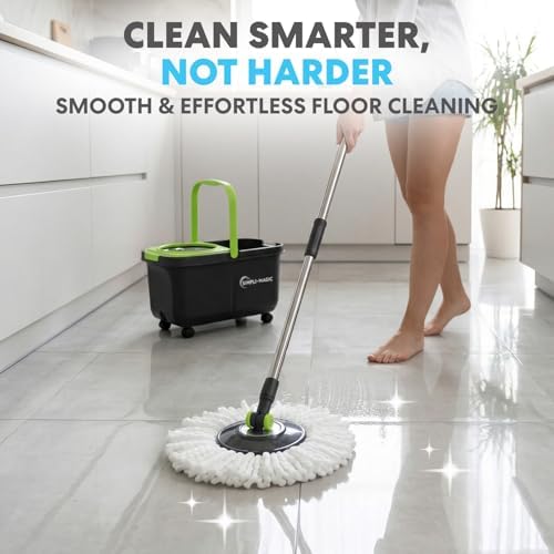 Simpli-Magic 360° Spin Mop and Bucket - Image 2