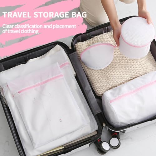 Extra Large Mesh Laundry Bags Washing Bag 2Pack Delicates Bag and Zipper - Image 6