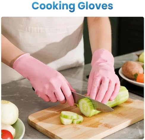 Borje Pink Nitrile Gloves - Image 5
