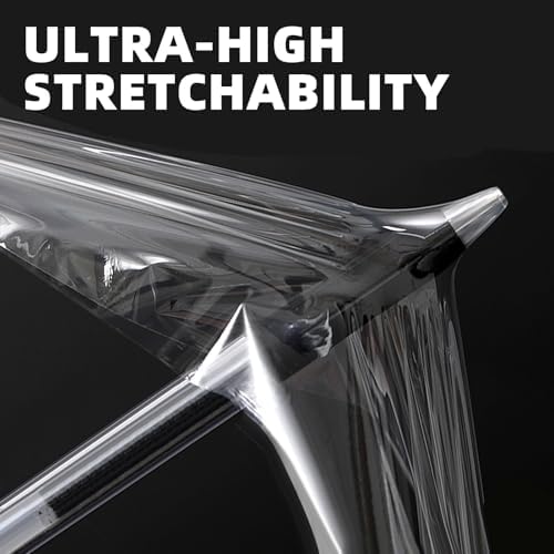 Clear Shrink Wrap Film 5" x 1000ft Roll, 80 Gauge Thick Cling Plastic Wrap - Image 4