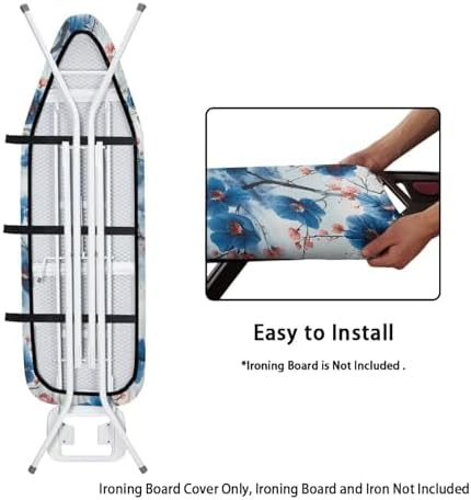 Nemophila Baby Blue Eyes Flower Ironing Board Cover Fits Standard Large Boards - Image 5
