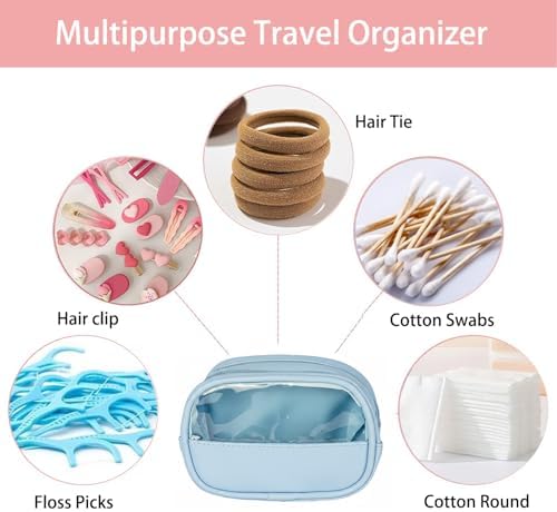 Portable Cotton Round Swab Organizer Case, 2 in 1 Travel Cotton Pad Qtip Holder - Image 6