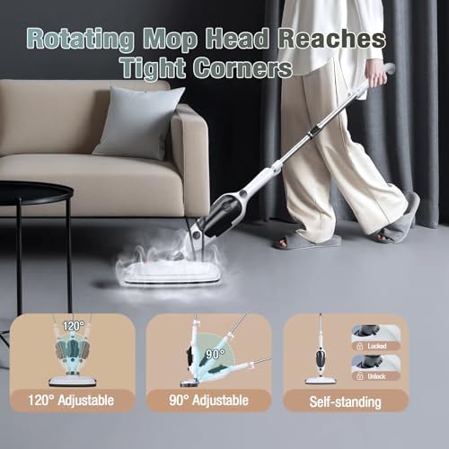 11-in-1 Steam Mop, Powerful Handheld Steam Cleaner - Image 4