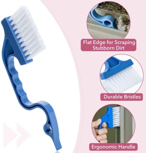 Slick- Window Track Cleaning Brush, 4 Pack - Image 3
