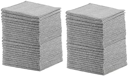 Rubbermaid All Purpose Microfiber Cleaning Cloth Towels, 50 Pack, Non-Scratch by Unknown